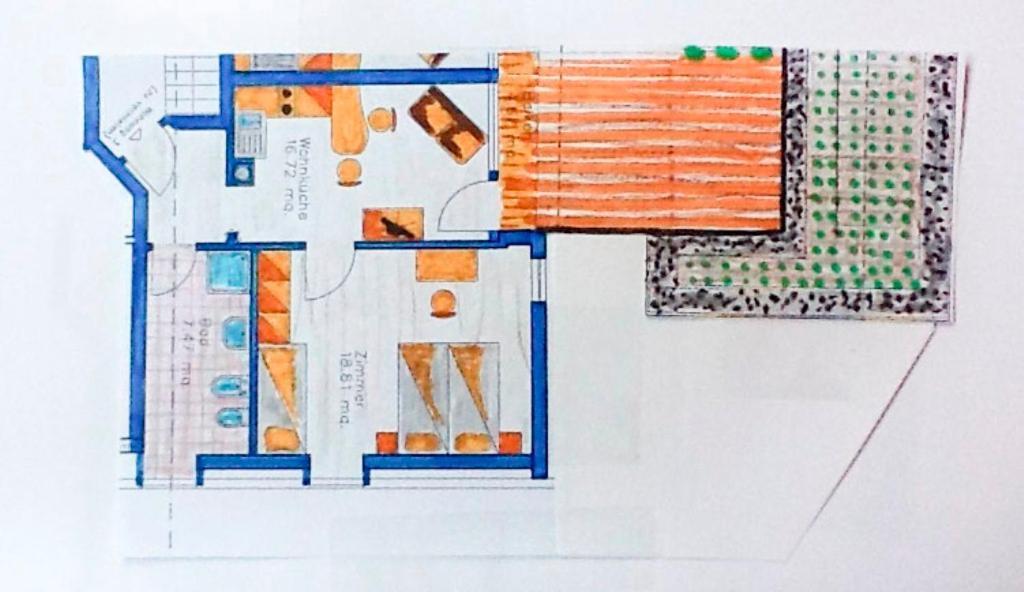 Appartement Pichler 도비아코 객실 사진