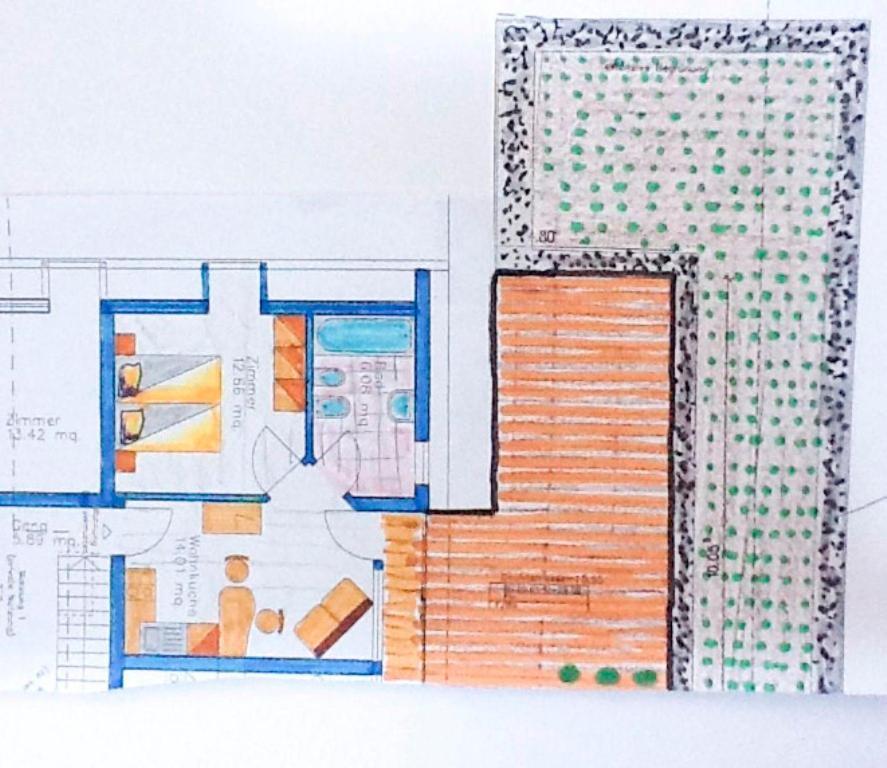 Appartement Pichler 도비아코 객실 사진